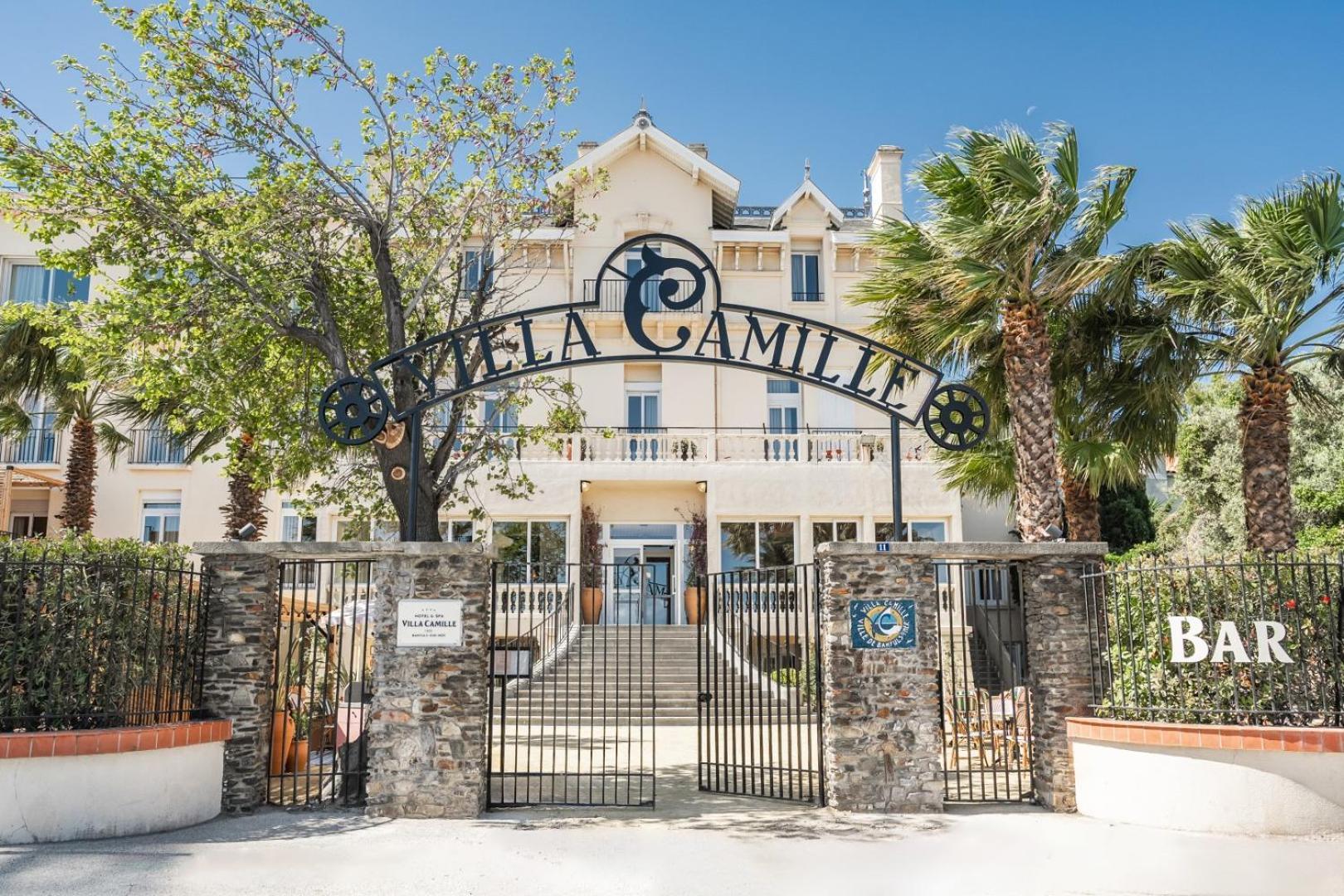 Villa Camille Hotel & Spa バニュルス・シュル・メール エクステリア 写真